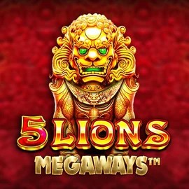 5 Lions Megaways logo by Pragmatic Play at Zoccer Casino