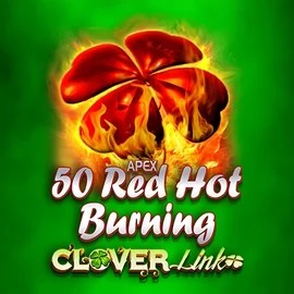 Play the 50 Red Hot Burning Clover Links slot by Novomatic on Zoccer Casino