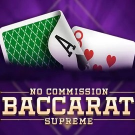 Baccarat Supreme online game logo by OneTouch Games on zoccercasinoo.com
