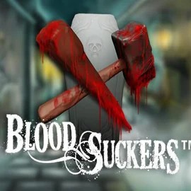 Logo of Blood Suckers from NetEnt at Zoccer Casino