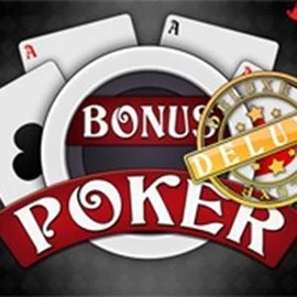 Bonus Poker Deluxe - 3 Hands slot icon by RTG (Reel Time Gaming), available at Zoccer Casino