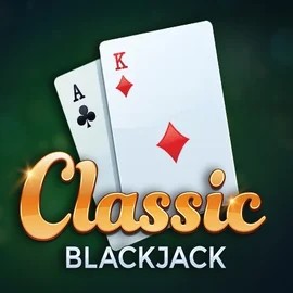 Classic Blackjack logo – Table Games by Red Tiger Gaming at Zoccer Casino