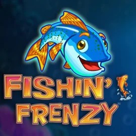 Fishin Frenzy game by Blueprint Gaming – logo hosted on Zoccer Casino