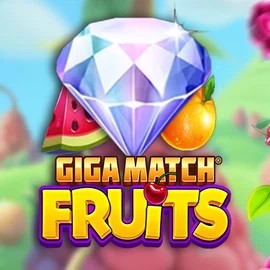 Giga Match Fruits slot icon by RubyPlay, available at Zoccer Casino