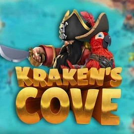 Logo of Krakens Cove from Relax Gaming at Zoccer Casino
