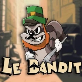 Le Bandit logo by Hacksaw Gaming at Zoccer Casino