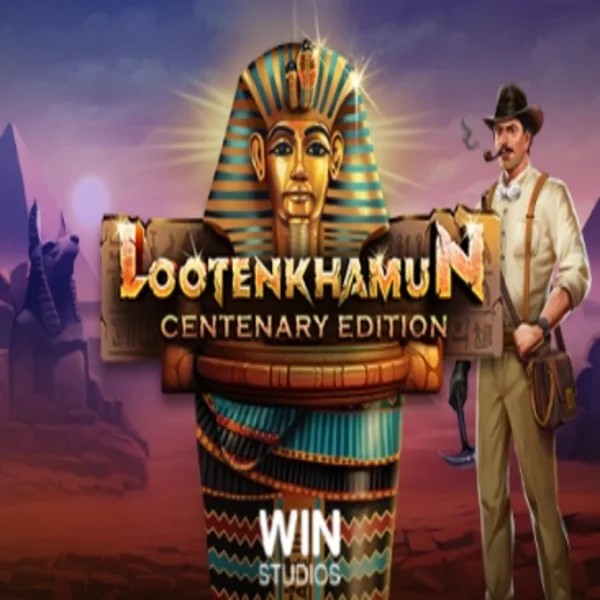 Loot'en Khamun the Dead Sea Scrolls logo by Win Studios Zoccer Casino