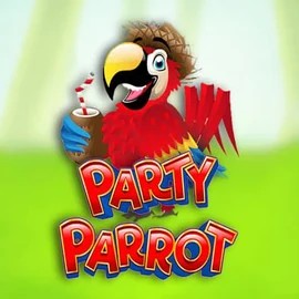 Slots logo of Party Parrot from Rival at Zoccer Casino