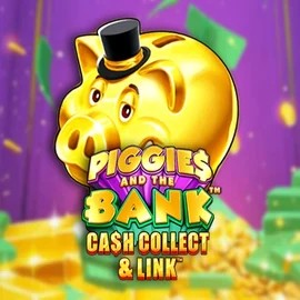Piggies And The Bank Cash Collect & Link logo by Origins at Zoccer Casino