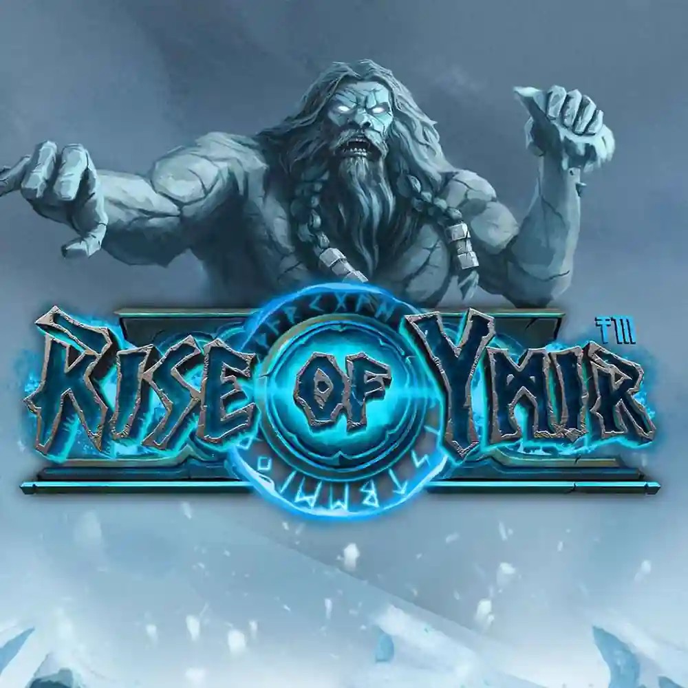Rise of Ymir game by Hacksaw Gaming – logo hosted on Zoccer Casino