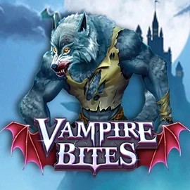 Vampire Bites slot logo by Amusnet Interactive at Zoccer Casino
