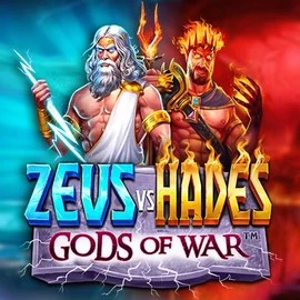 Zeus vs Hades: Gods of War logo by Pragmatic Play at Zoccer Casino